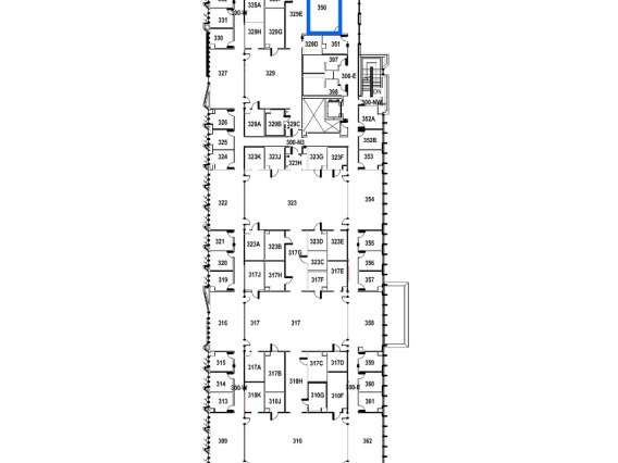 Floorplan of BSRL 3rd Floor